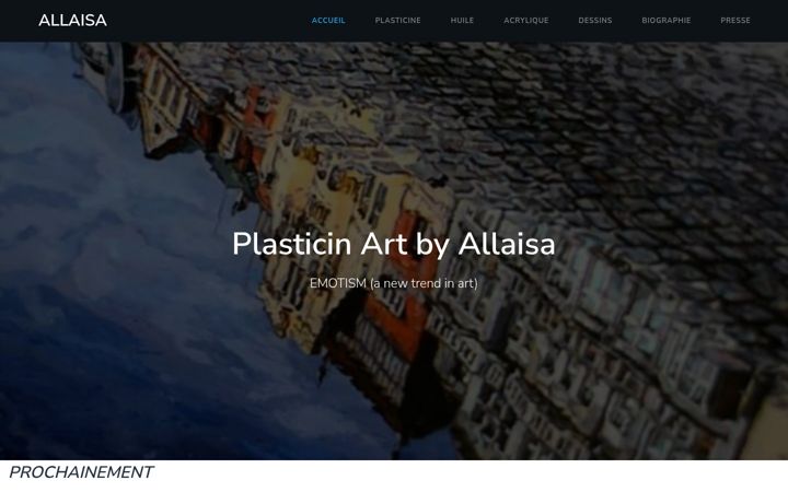Screenshot of allaisa.art