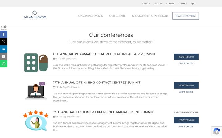 Screenshot of allanlloyds.com