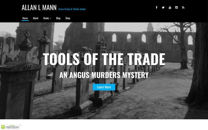 Screenshot of allanlmann.com