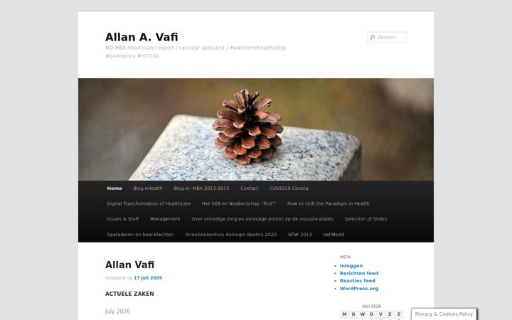 Screenshot of allanvafi.nl