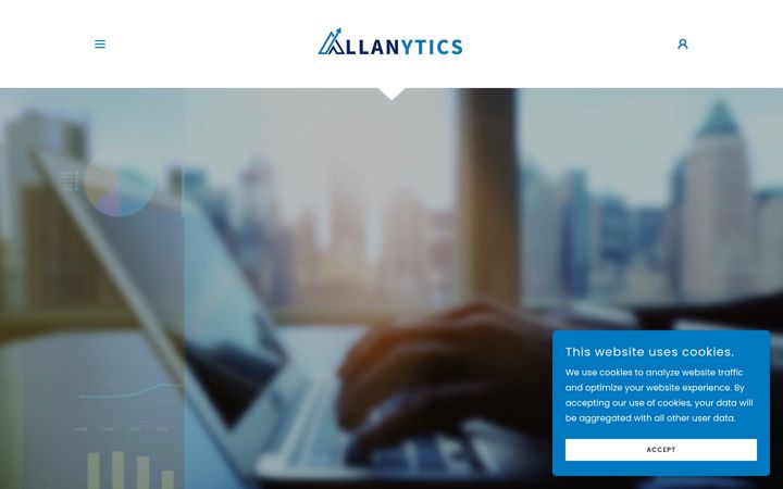 Zrzut ekranu allanytics.com