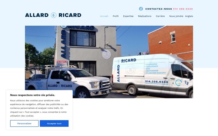 Screenshot di allardetricard.com