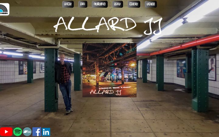 Screenshot di allardjj.com