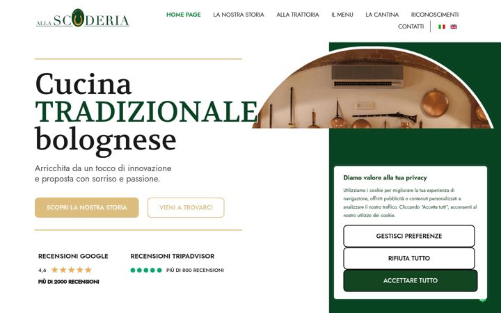 Screenshot of allascuderia.it