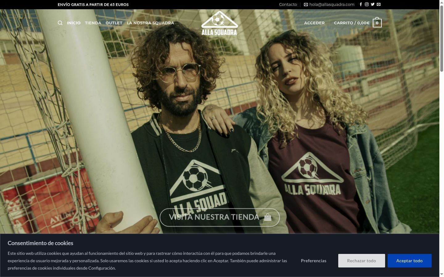 Sutikimo reklamjuostės, rodytos prieš bet kokią sąveiką, ekrano kopija