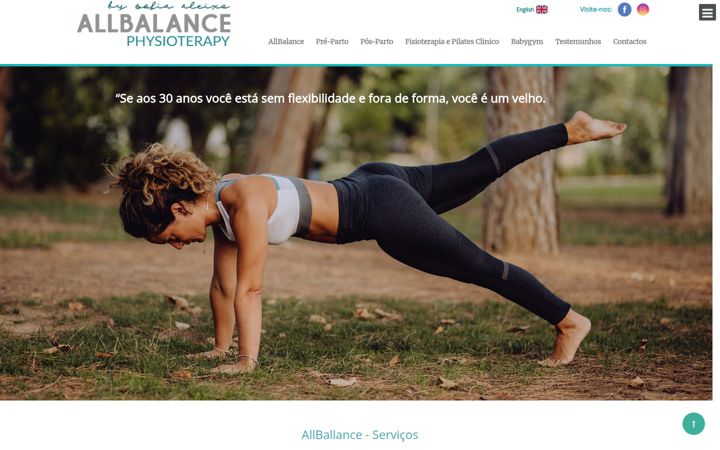 Screenshot of allbalance.pt