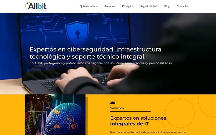 Screenshot of allbit.es