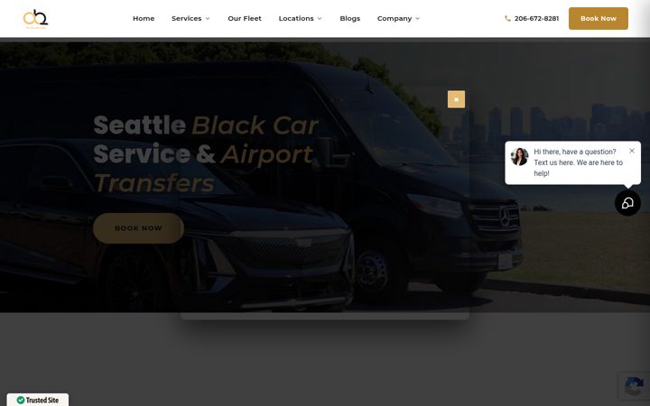 Captura de pantalla de allblacklimoseattle.com