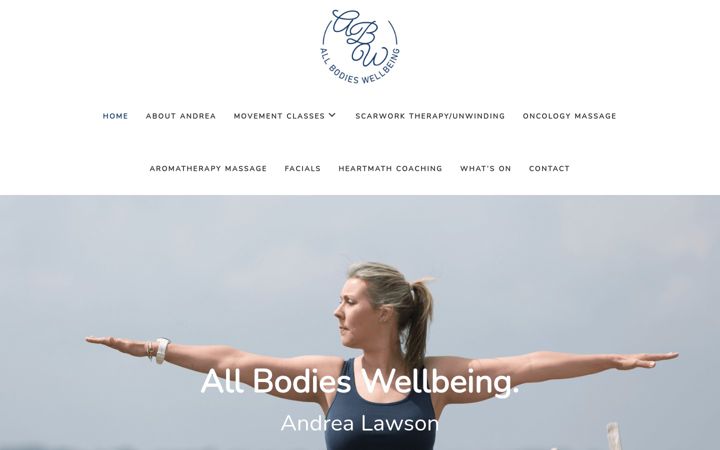 Screenshot of allbodieswellbeing.co.uk