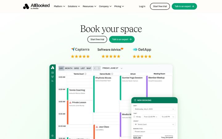 Screenshot of allbooked.com