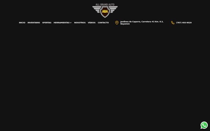 Skärmbild av allbrandautopr.com