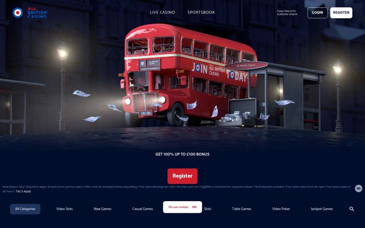 Screenshot of allbritishcasino.com