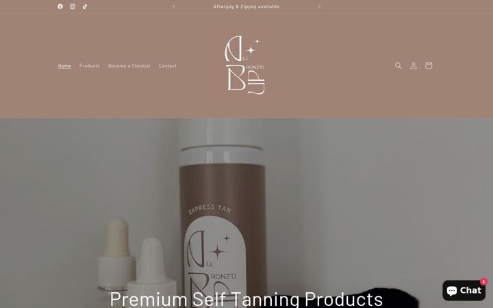 Screenshot of allbronzdup.com