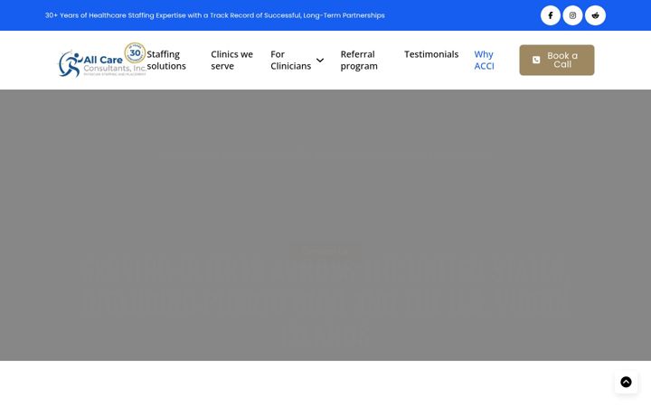 Screenshot of allcareconsultants.com