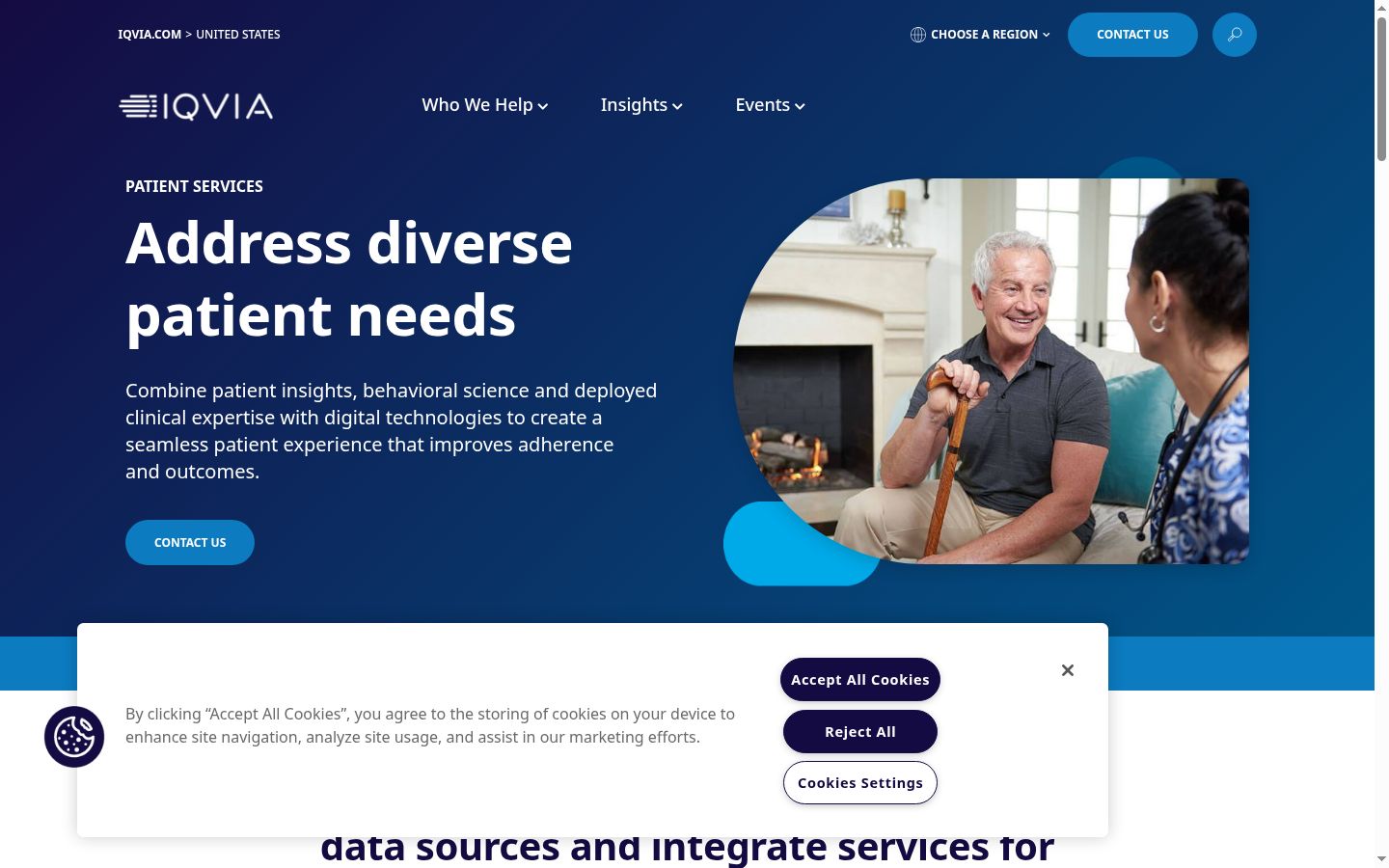 Screenshot tal-banner tal-kunsens muri qabel kwalunkwe interazzjoni