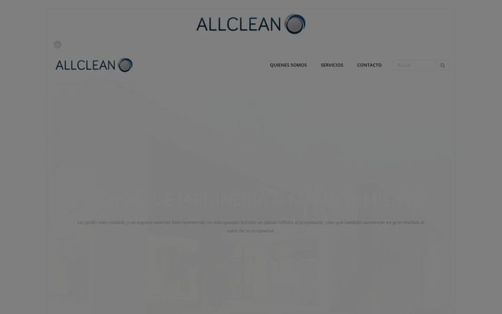 Screenshot of allclean.es