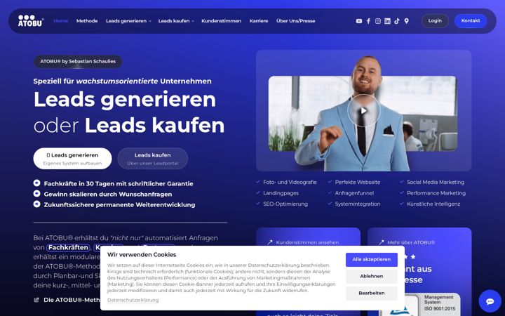 Skärmbild av allcomplete.de