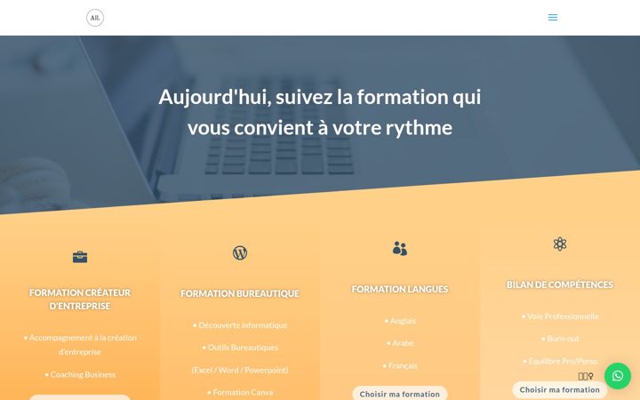 Screenshot of allconsulting.fr