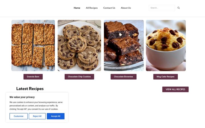 Screenshot of allcookierecipess.com