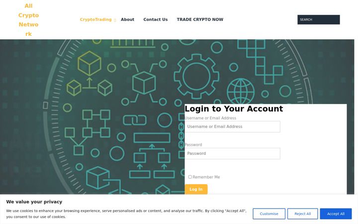 Screenshot of allcryptonet.com