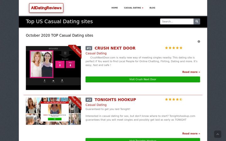 Captura de pantalla de alldatingreviews.com