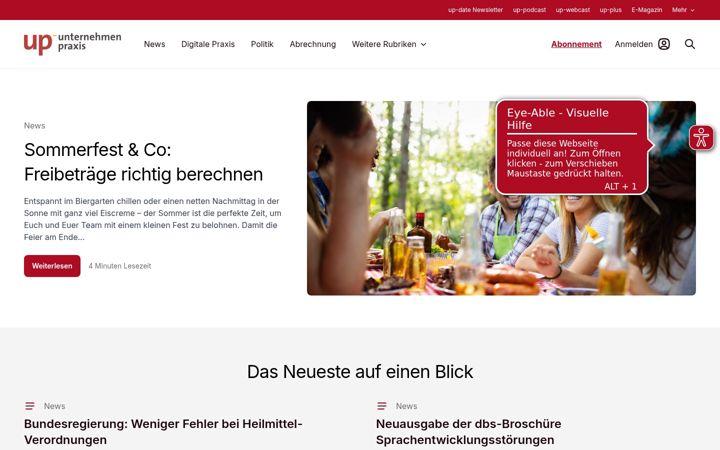 Screenshot of alle-fuer-gesundheit.de