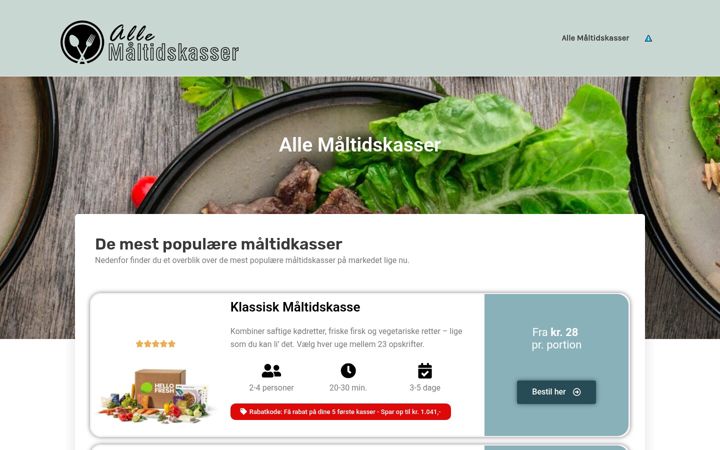 Skjámynd af alle-maaltidskasser.dk