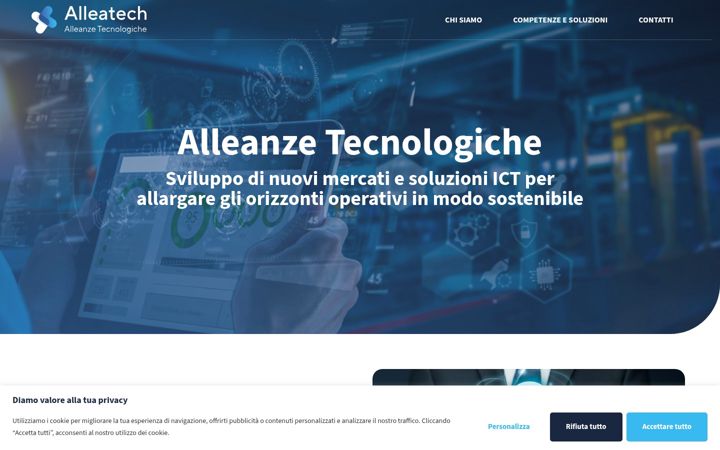 Screenshot of allea.tech