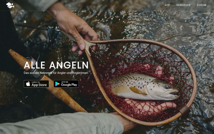 Screenshot of alleangeln.de