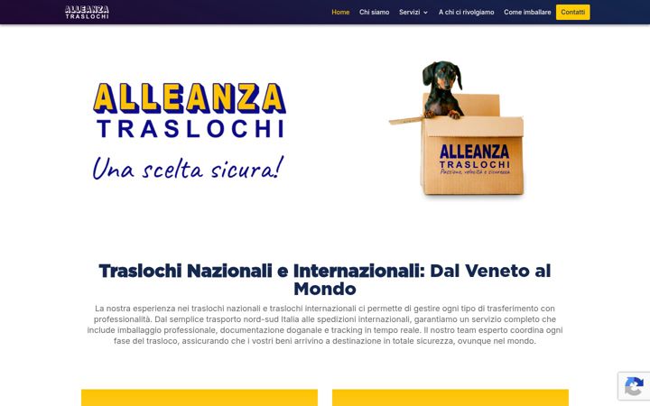 Screenshot of alleanzatraslochi.com