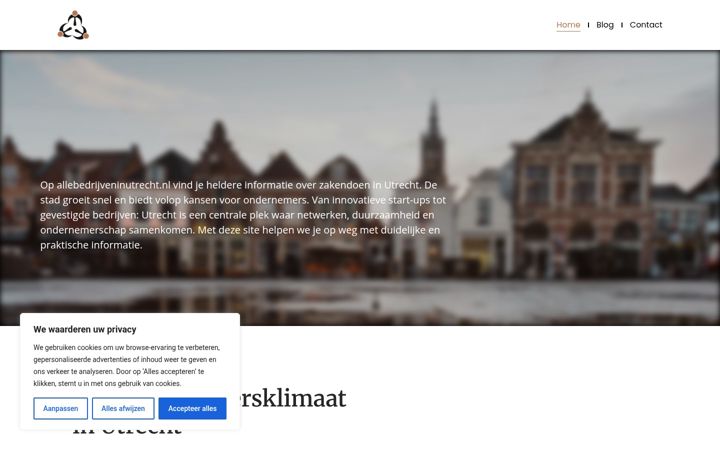 Screenshot of allebedrijveninutrecht.nl