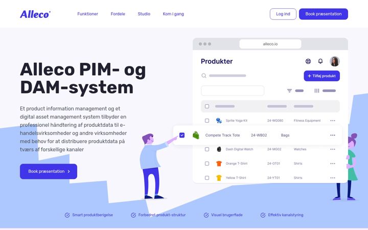 Screenshot of alleco.io