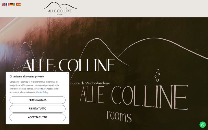 Screenshot of allecolline.it