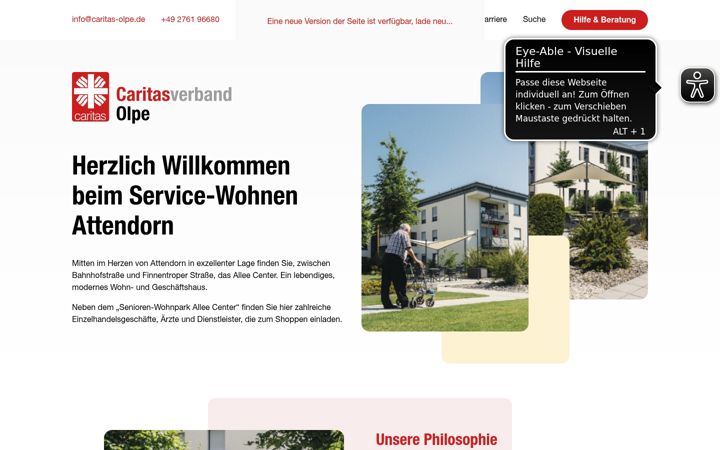 Screenshot of alleecenter.com