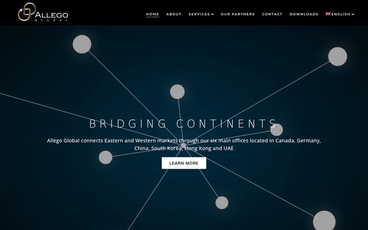 Screenshot of allego.io