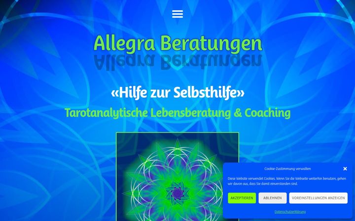 Екранна снимка на allegra-beratungen.ch