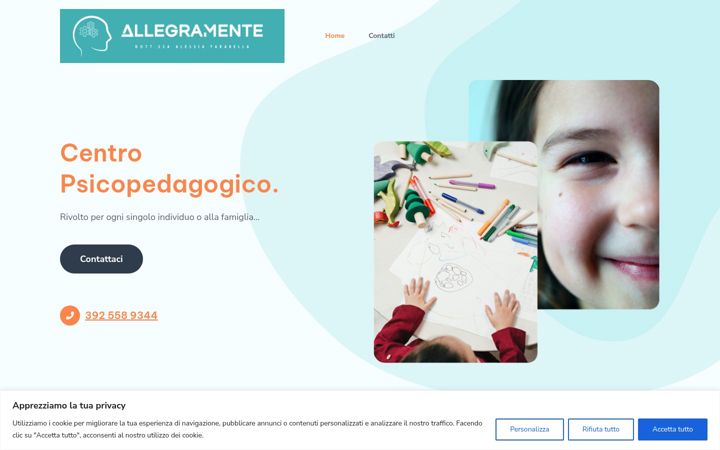 Screenshot of allegramentecpp.it