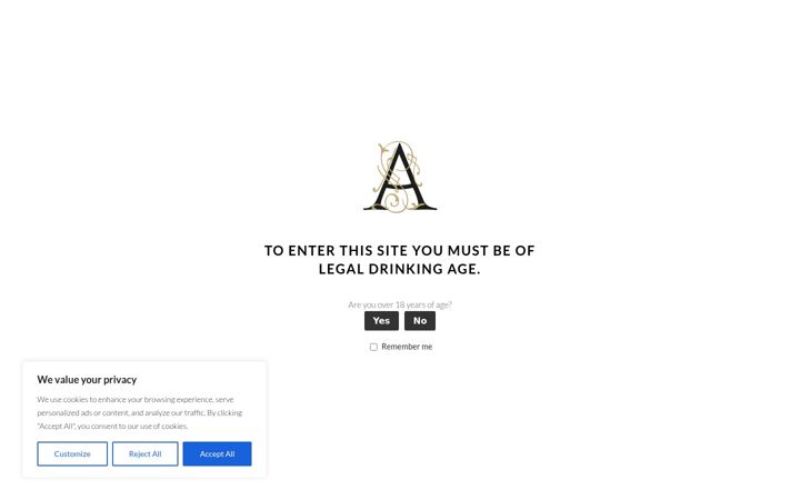 Screenshot of allegranzawines.com