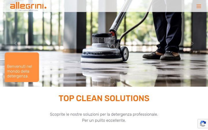 Screenshot of allegrinitopclean.com