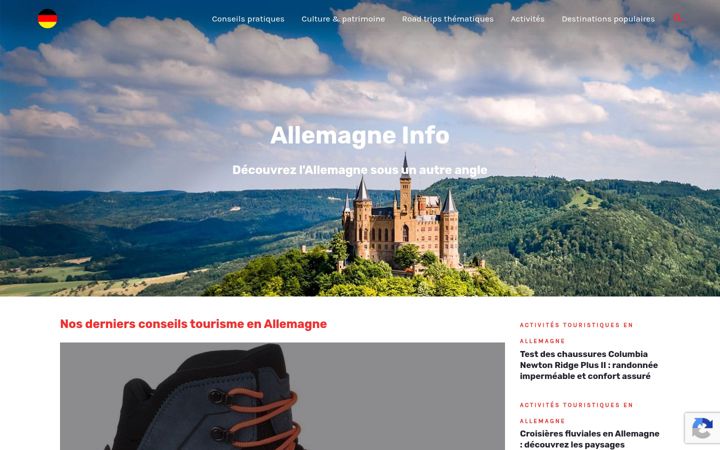 Screenshot of allemagneinfo.com