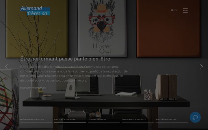 Screenshot of allemandfreres.ch