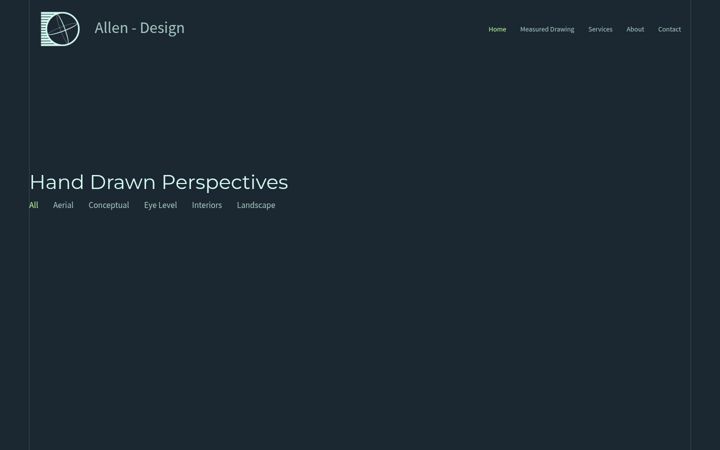 Ekrano kopija allen-design.com