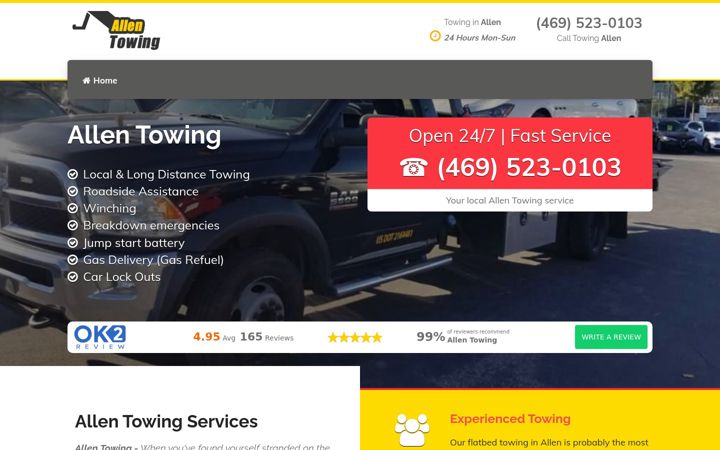 Screenshot of allentowing.com