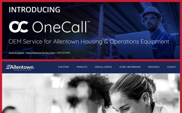 Screenshot of allentowninc.com
