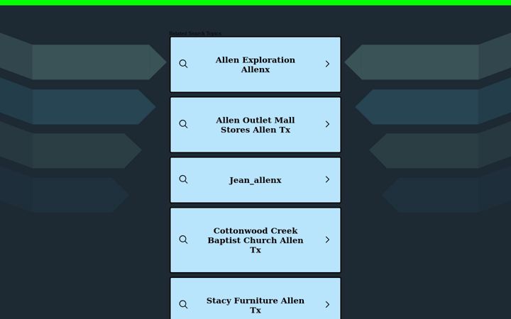 Ekrānuzņēmums no allenx.org