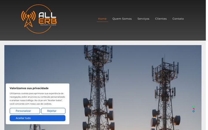 Screenshot of allerb.com.br