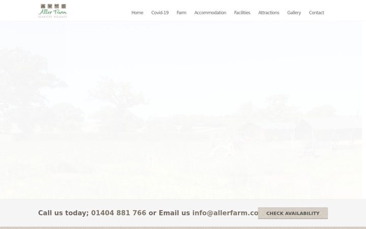 Képernyőkép: allerfarm.co.uk