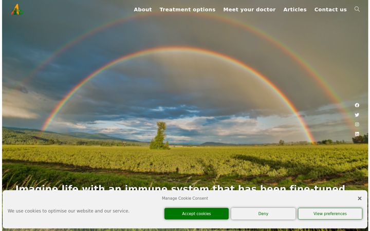 Ekrānuzņēmums no allergyimmunologydoctor.com
