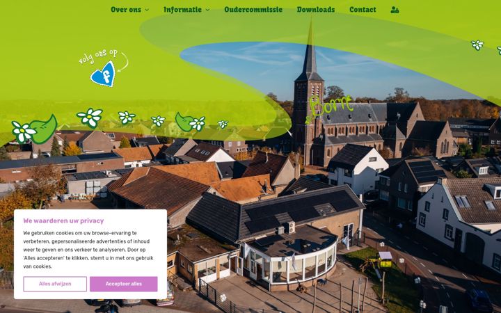 Screenshot of allerleefste.nl