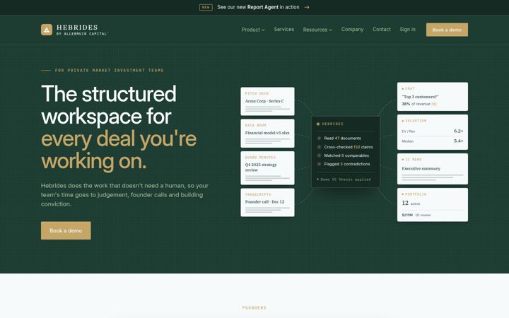 Screenshot of allermuircapital.com